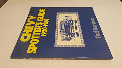 Chevy spotter's guide 1920-1980