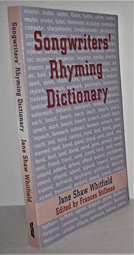 Songwriters' Rhyming Dictionary