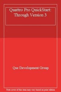 Quattro Pro QuickStart 