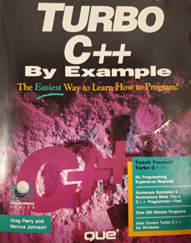Turbo C++ 3 by Example