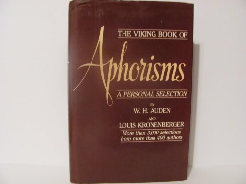 Viking Book of Aphorisms