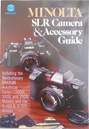 Minolta SLR Camera  Accessory Guide