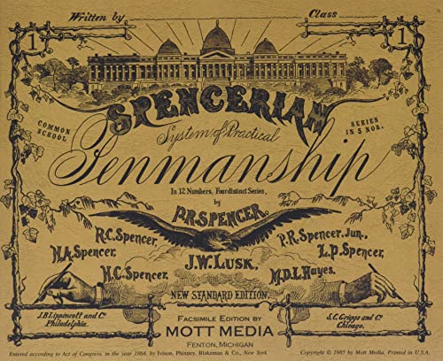 Spencerian Penmanship Copy Bk 1