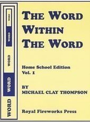 Word Within the Word Volume 1: Home School Edition for Parents