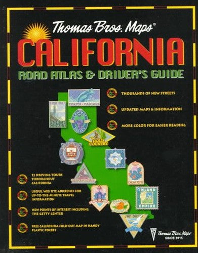 California Road Atlas and Drivers Guide