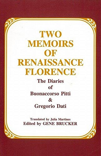 Two Memoirs of Renaissance Florence