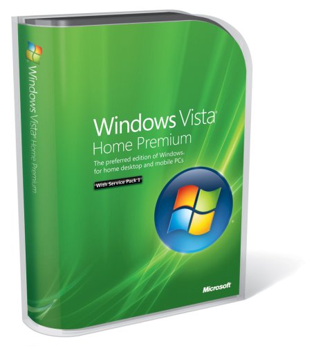 Windows Vista, Home Premium Edition with Service Pack 1 (PC)