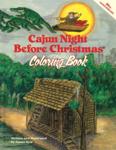 Cajun Night Before Christmas Coloring Book