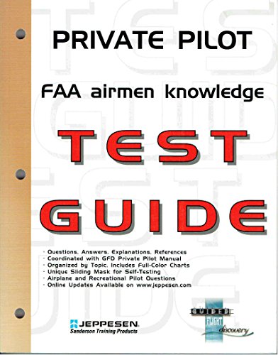 Private Pilot FAA Airmen Knowledge Test Guide for Computer Testing