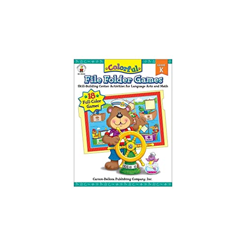 Colorful File Folder Games, Grade K