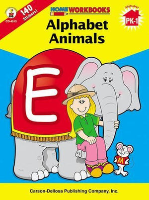 Alphabet Animals, Grades Pk - 1