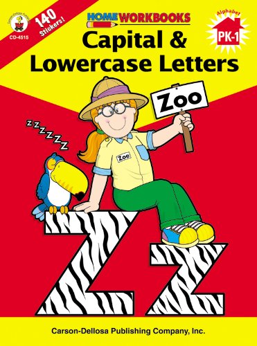 Capital & Lowercase Letters, Grades Pk - 1