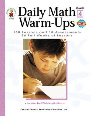 Daily Math Warm-Ups, Grade 4