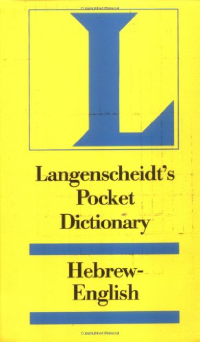 Pocket Hebrew Dictionary