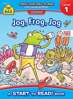 Jog Frog Jog, with Book