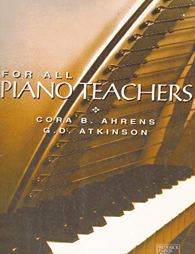 For All Piano Teachers