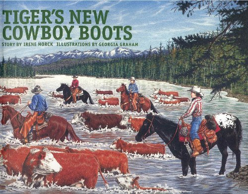 Tiger's New Cowboy Boots