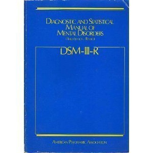 Diagnostic and Statistical Manual of Mental Disorders