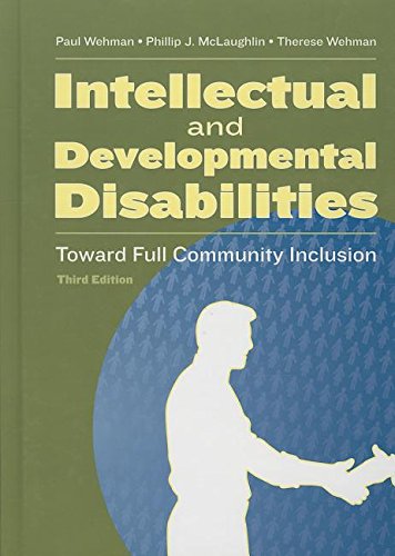 Intellectual and Developmental Disabilities