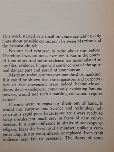 Marx and Satan