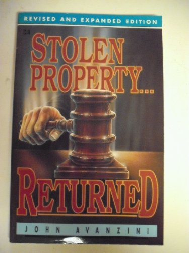 Stolen Property Returned