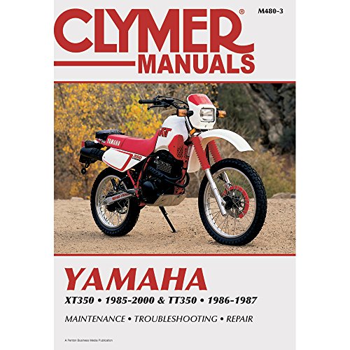 Yamaha XT350 & TT350 Motorcycle (1985-2000) Service Repair Manual