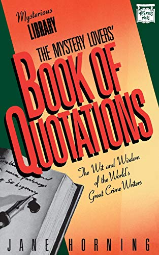 The The Mystery Lovers' Book of Quotations