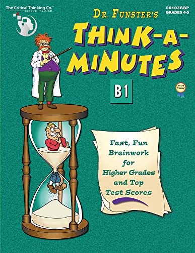 Think a Minutes Book B 1 (Dr Funster) Grd 4-6
