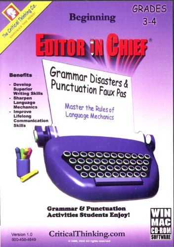 Editor in Chief Beginning Software Grd 3-4