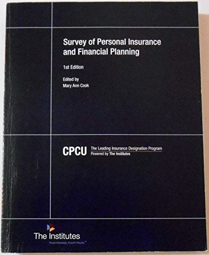 Survey of Personal Insurance and Financial Planning