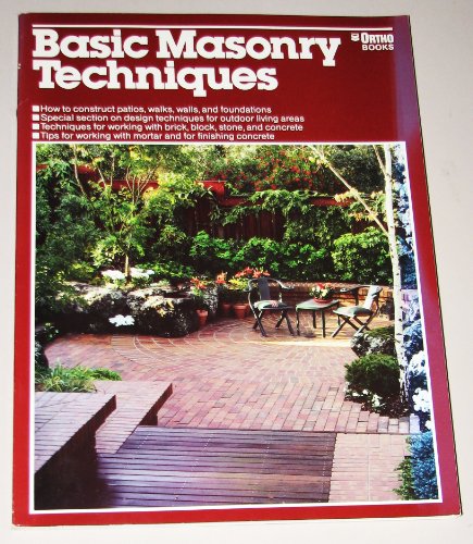 Basic Masonry Techniques
