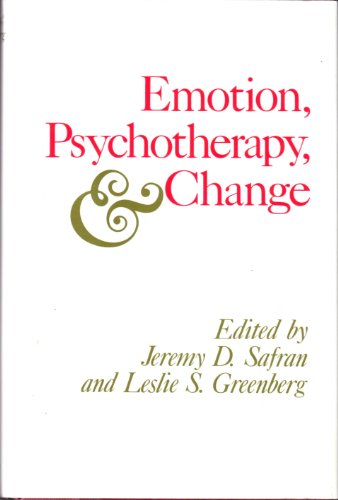 Emotion, Psychotherapy And Change