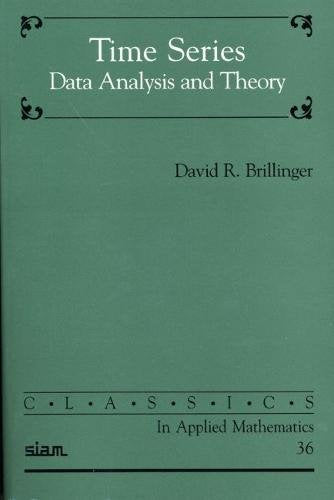 Time Series: Data Analysis and Theory