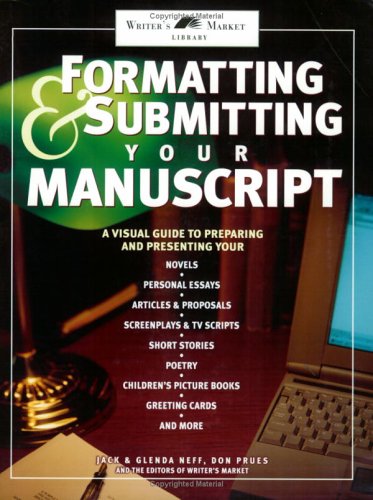 Formatting and Submitting Your Manuscript