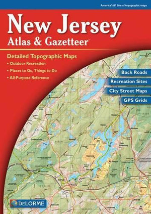 Delorme New Jersey Atlas & Gazetteer