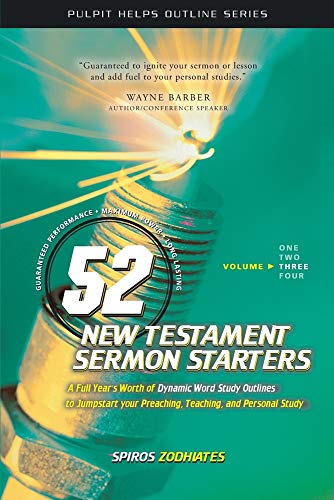 52 New Testament Sermon Starters Book Three