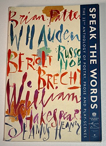 Speak the Words - 22nd Anthology
