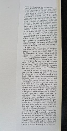 Lancaster: Story of a Famous Bomber