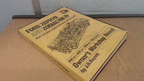 Ford Zephyr and Zodiac Mark 4 Owner's Workshop Manual