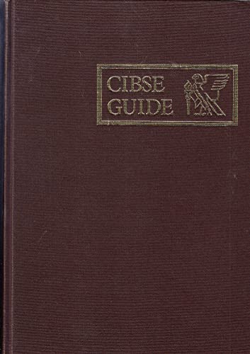 CIBSE Guide B: Installation and Equipment Data