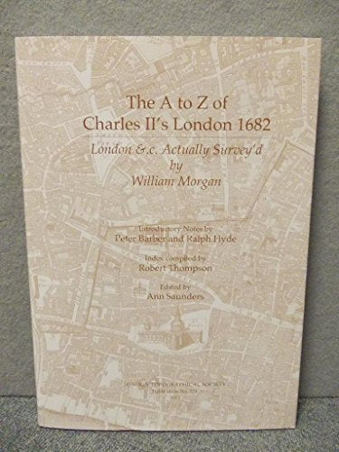The A to Z of Charles II's London 1682