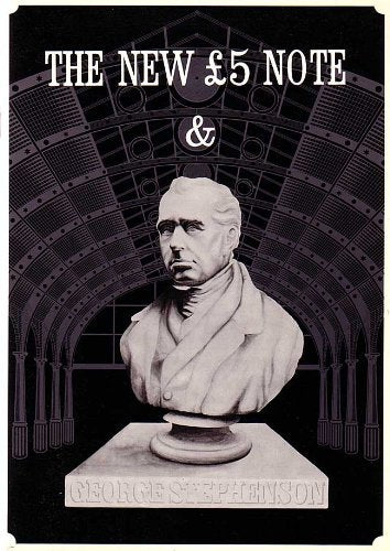 The new £5 note and George Stephenson
