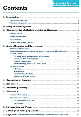 Understanding the Revised Early Years Foundation Stage