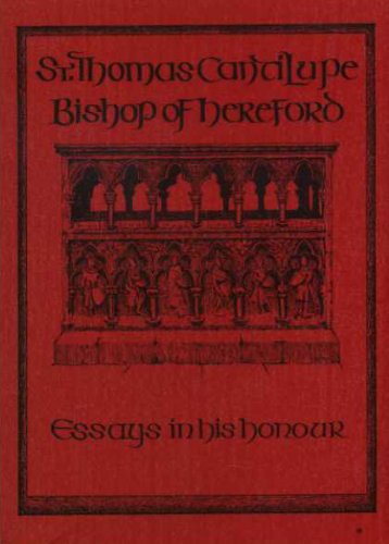 St.Thomas Cantilupe, Bishop of Hereford