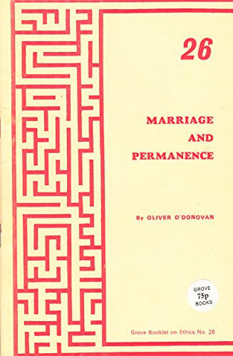Marriage and Permanence