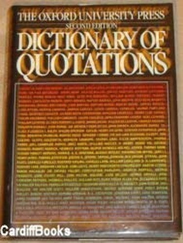 Oxford Dictionary of Quotations