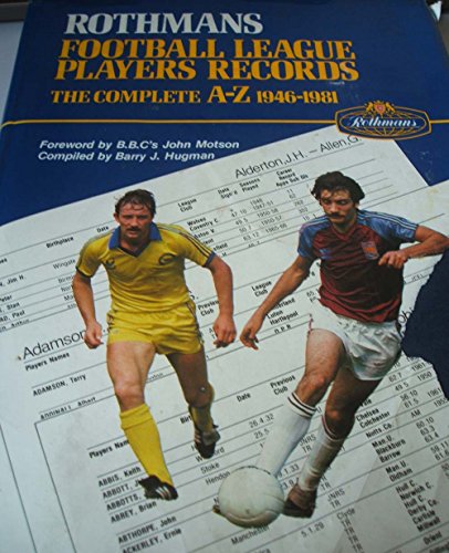 Rothman's Football League Players' Records