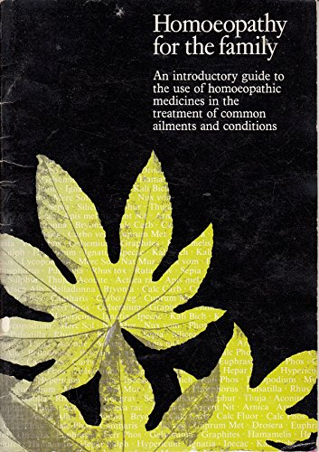 Homeopathy For The Family
