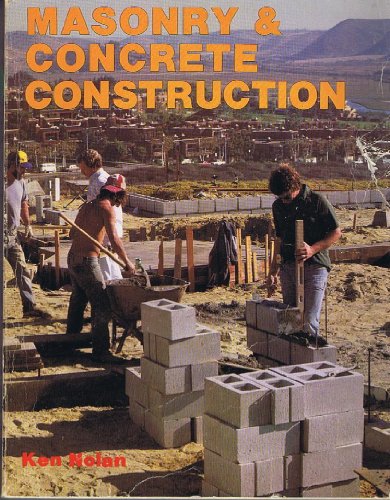 Masonry and Concrete Construction