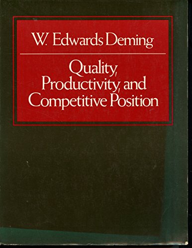 Quality Productivity and Competitive Position